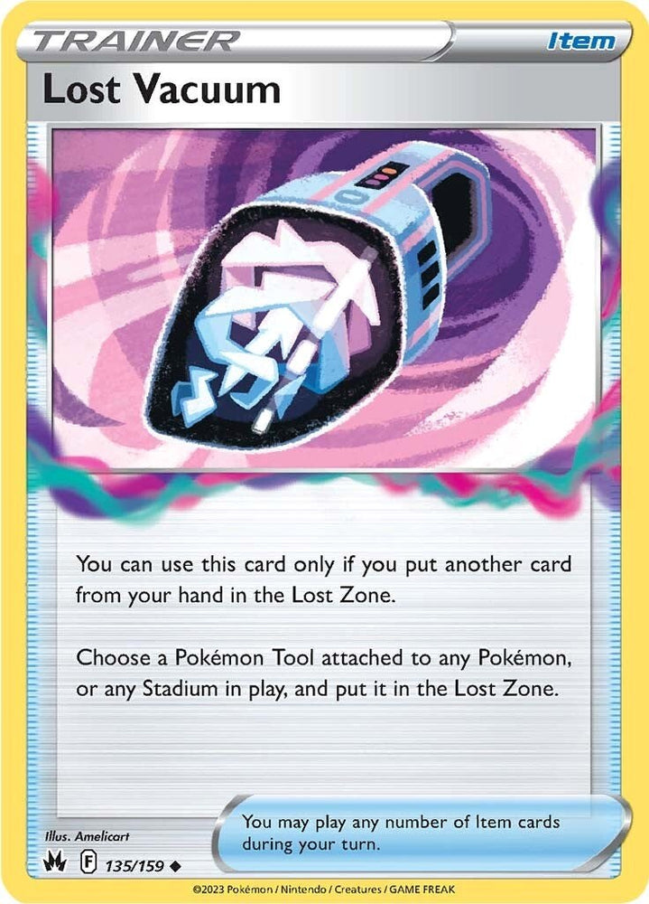Pokemon | Lost Vacuum (135/159) [Sword & Shield: Crown Zenith] | The Nerd Merchant