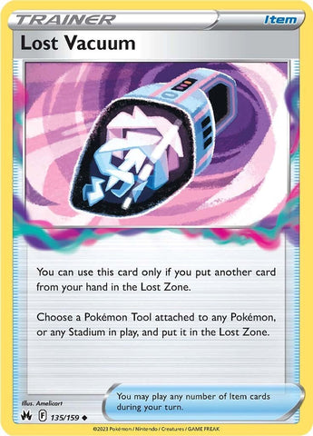 Pokemon | Lost Vacuum (135/159) [Sword & Shield: Crown Zenith] | The Nerd Merchant
