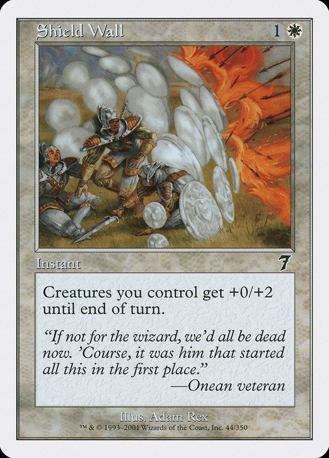 Magic | Shield Wall [Seventh Edition] | The Nerd Merchant