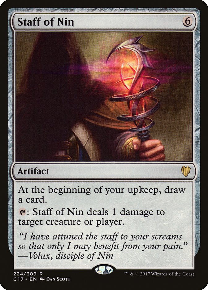 Magic | Staff of Nin [Commander 2017] | The Nerd Merchant