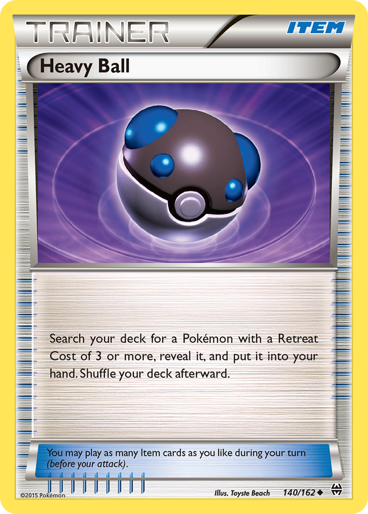 Pokemon | Heavy Ball (140/162) [XY: BREAKthrough] | The Nerd Merchant