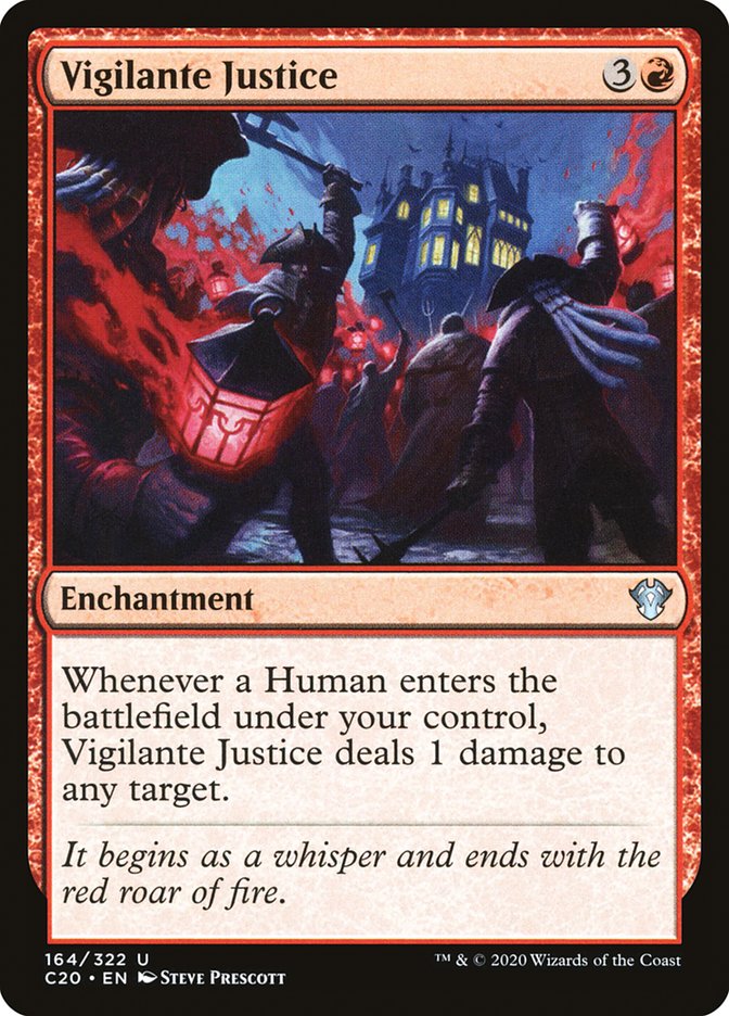 Magic | Vigilante Justice [Commander 2020] | The Nerd Merchant