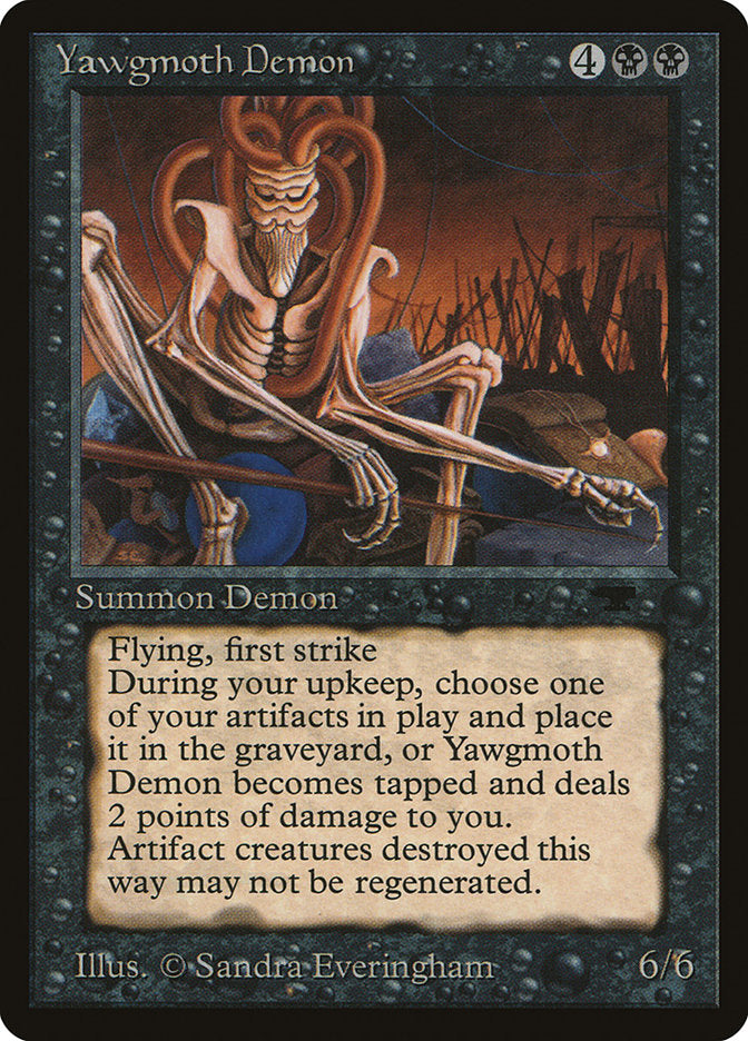 Magic | Yawgmoth Demon [Antiquities] | The Nerd Merchant