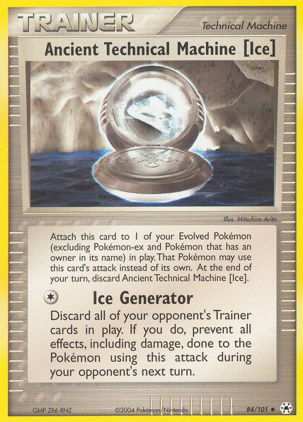 Pokemon | Ancient Technical Machine [Ice] (84/101) [EX: Hidden Legends] | The Nerd Merchant