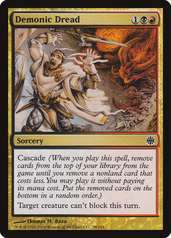 Magic | Demonic Dread [Alara Reborn] | The Nerd Merchant
