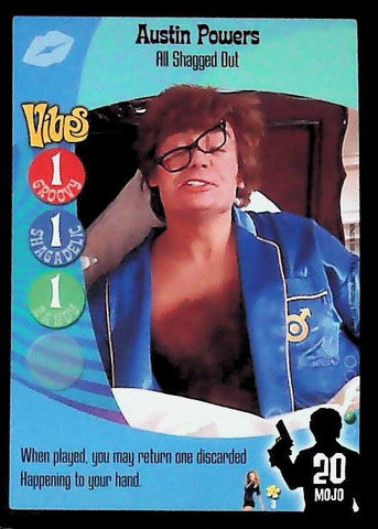 Austin Powers CCG | Austin Powers - All Shagged Out (3/140) | The Nerd Merchant