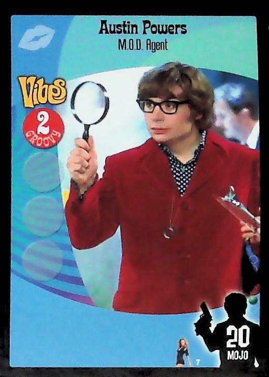 Austin Powers CCG | Austin Powers - M.O.D. Agent (7/140) | The Nerd Merchant