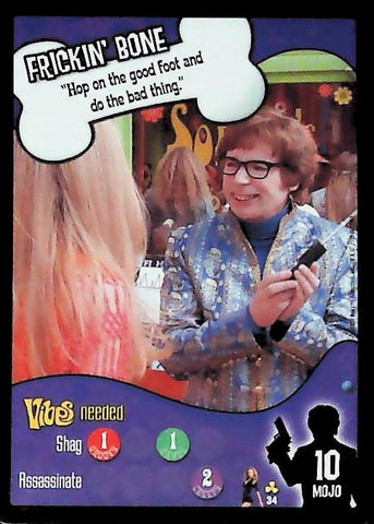 Austin Powers CCG | "Hop on the good foot and do the bad thing." (34/140) | The Nerd Merchant