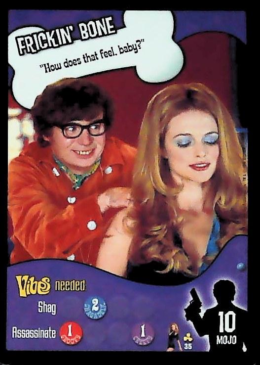 Austin Powers CCG | "How does that feel, baby? (35/140) | The Nerd Merchant