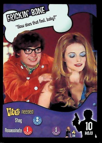 Austin Powers CCG | "How does that feel, baby? (35/140) | The Nerd Merchant