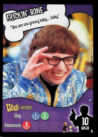 Austin Powers CCG | "You are one groovy baby... baby." (48/140) | The Nerd Merchant