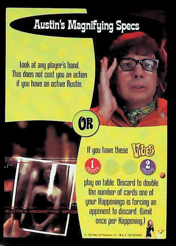 Austin Powers CCG | Austin's Magnifying Specs (51/140) | The Nerd Merchant