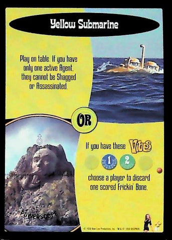 Austin Powers CCG | Yellow Submarine (61/140) | The Nerd Merchant