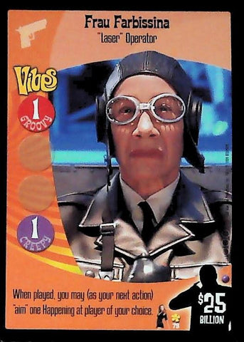 Austin Powers CCG | Frau Farbissina - "Laser" Operator (79/140) | The Nerd Merchant