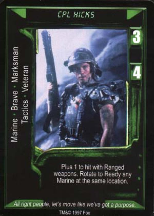 Aliens vs Predator CCG | Cpl Hicks - AVP Premiere | The Nerd Merchant