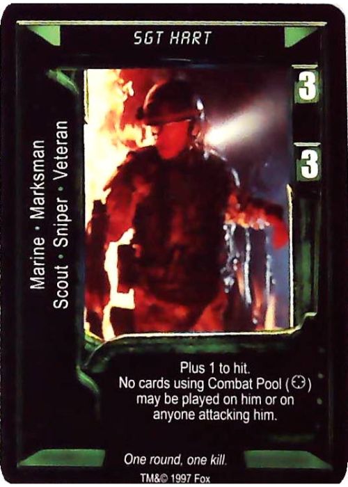 Aliens vs Predator CCG | Sgt Hart - AVP Premiere | The Nerd Merchant