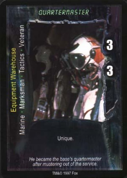 Aliens vs Predator CCG | Quartermaster - AVP Premiere | The Nerd Merchant