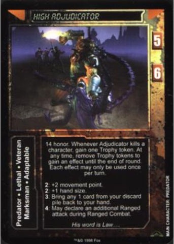 Aliens vs Predator CCG | High Adjudicator - AVP Promo | The Nerd Merchant