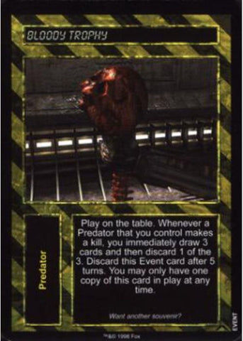 Aliens vs Predator CCG | Bloody Trophy - AVP Resurrection | The Nerd Merchant