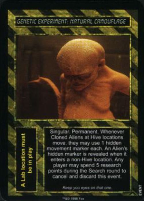 Aliens vs Predator CCG | Genetic Experiment: Natural Camouflage - AVP Resurrection | The Nerd Merchant