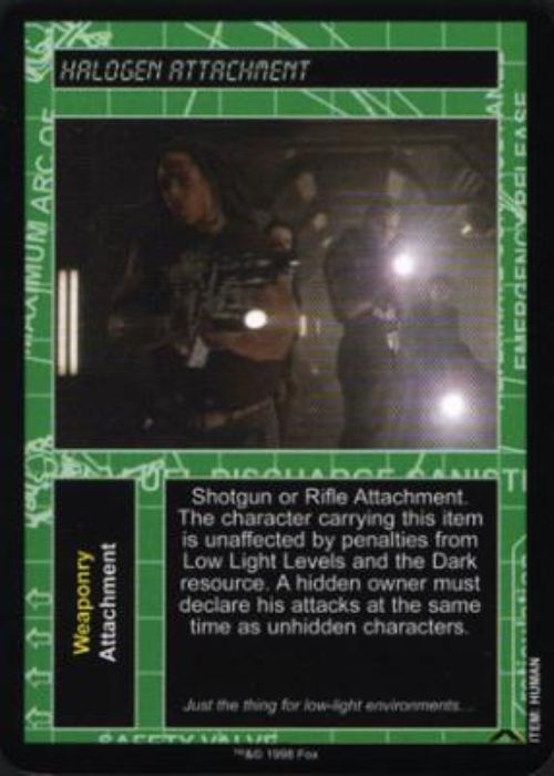 Aliens vs Predator CCG | Halogen Attachment - AVP Resurrection | The Nerd Merchant