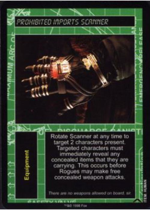 Aliens vs Predator CCG | Prohibited Imports Scanner - AVP Resurrection | The Nerd Merchant