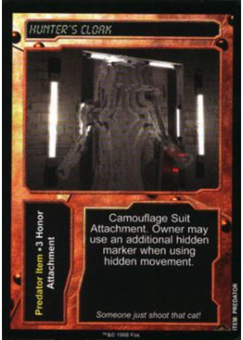 Aliens vs Predator CCG | Hunter's Cloak - AVP Resurrection | The Nerd Merchant