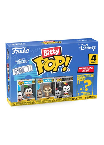 Funko | Bitty Pop - Goofy, Chip, Minnie - Disney 4-Pack | The Nerd Merchant