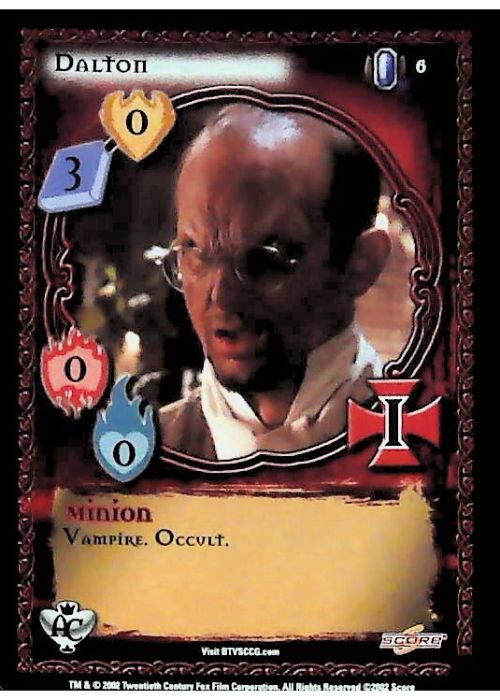 Buffy CCG | Dalton - Angel's Curse Unl 6/125 | The Nerd Merchant