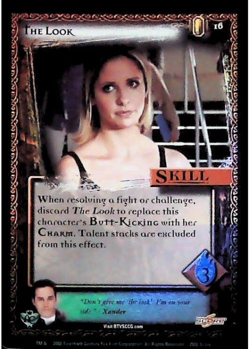 Buffy CCG | The Look (Foil) - Angel's Curse Unl 16/125 | The Nerd Merchant