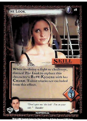 Buffy CCG | The Look - Angel's Curse Unl 16/125 | The Nerd Merchant