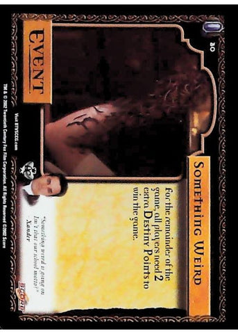 Buffy CCG | Something Weird - Angel's Curse Unl 20/125 | The Nerd Merchant