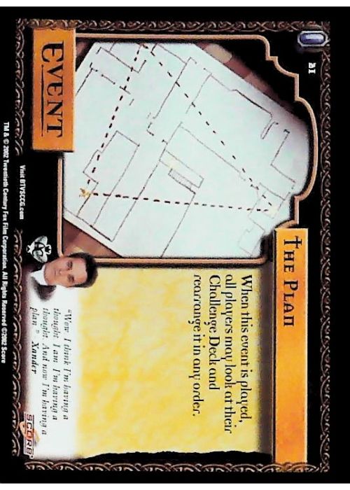 Buffy CCG | The Plan - Angel's Curse Unl 21/125 | The Nerd Merchant