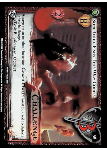 Buffy CCG | Something Fishy This Way Comes - Angel's Curse Unl 36/125 | The Nerd Merchant