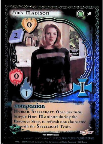 Buffy CCG | Amy Madison (Foil) - Angel's Curse Unl 38/125 | The Nerd Merchant