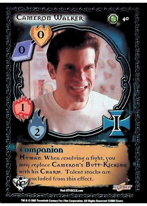 Buffy CCG | Cameron Walker - Angel's Curse Unl 40/125 | The Nerd Merchant