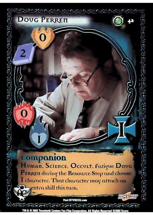 Buffy CCG | Doug Perren - Angel's Curse Unl 42/125 | The Nerd Merchant