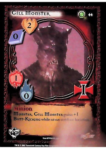 Buffy CCG | Gill Monster - Angel's Curse Unl 44/125 | The Nerd Merchant