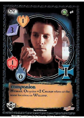 Buffy CCG | Oz - Angel's Curse Unl 46/125 | The Nerd Merchant