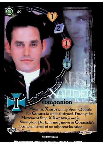 Buffy CCG | Xander - Angel's Curse Unl 50/125 | The Nerd Merchant