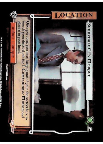 Buffy CCG | Sunnydale City Morgue - Angel's Curse Unl 52/125 | The Nerd Merchant