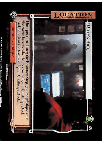 Buffy CCG | Willy's Bar - Angel's Curse Unl 53/125 | The Nerd Merchant