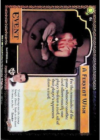 Buffy CCG | A Fervent Wish (Foil) - Angel's Curse Unl 61/125 | The Nerd Merchant