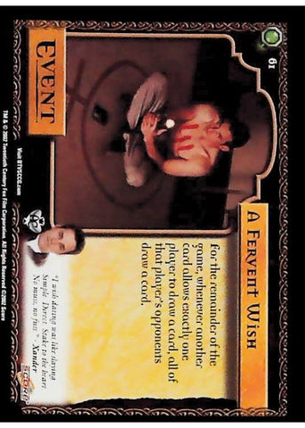 Buffy CCG | A Fervent Wish - Angel's Curse Unl 61/125 | The Nerd Merchant