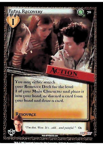 Buffy CCG | Fatal Recovery - Angel's Curse Unl 70/125 | The Nerd Merchant