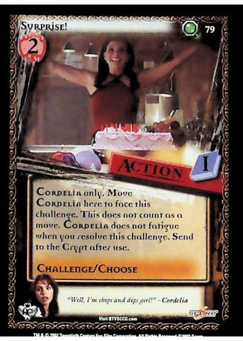 Buffy CCG | Surprise! - Angel's Curse Unl 79/125 | The Nerd Merchant