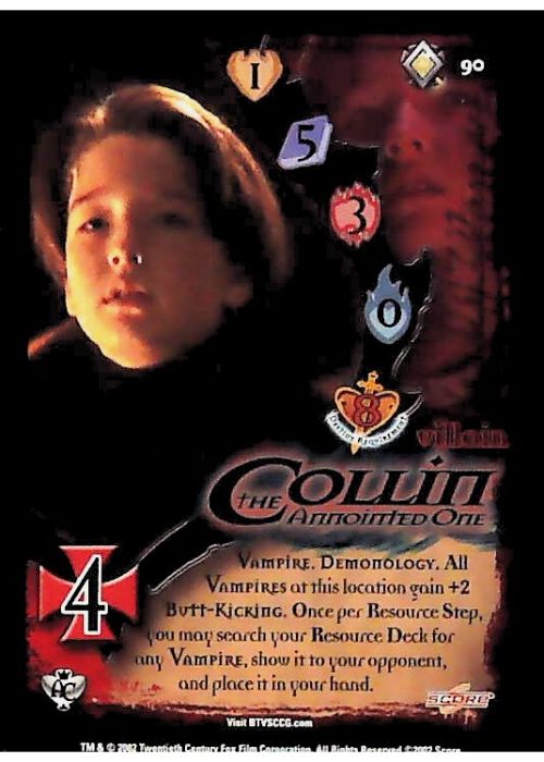 Buffy CCG | Collin, The Anointed One - Angel's Curse Unl 90/125 | The Nerd Merchant