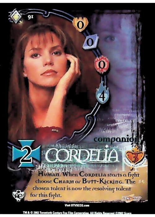 Buffy CCG | Cordelia - Angel's Curse Unl 91/125 | The Nerd Merchant