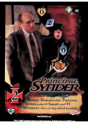 Buffy CCG | Principal Snyder - Angel's Curse Unl 95/125 | The Nerd Merchant