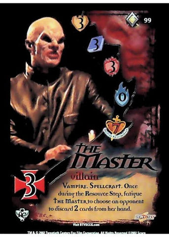 Buffy CCG | The Master - Angel's Curse Unl 99/125 | The Nerd Merchant